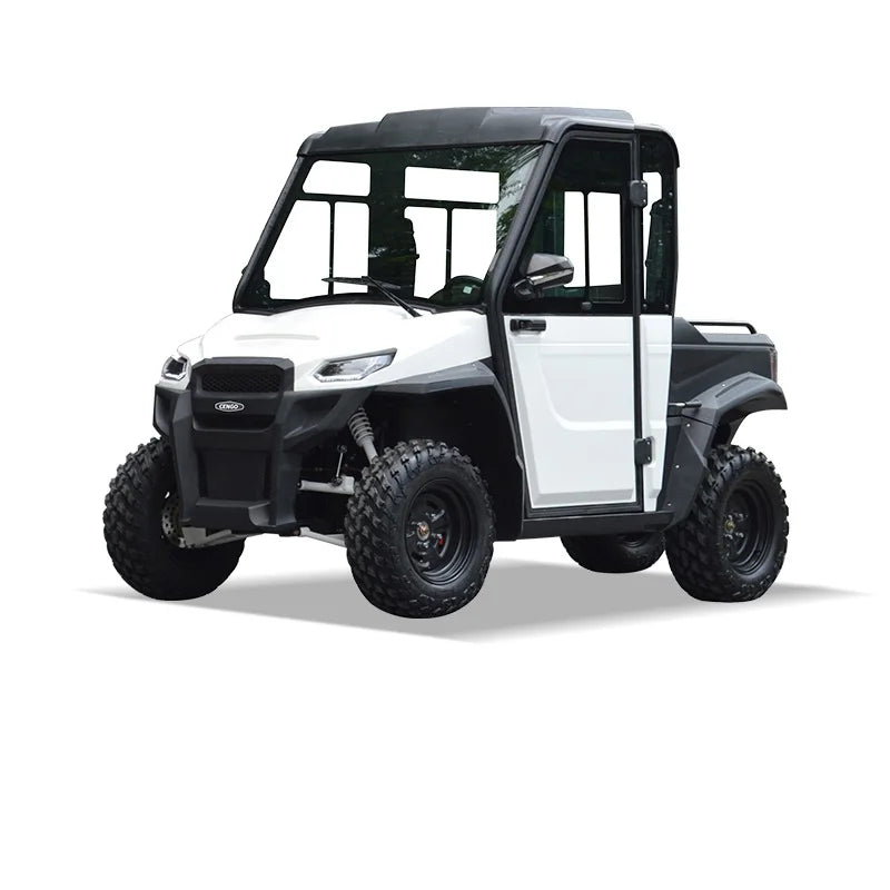 Agricultural Four Wheel Drive Two Seater Enclosed Electric UTV