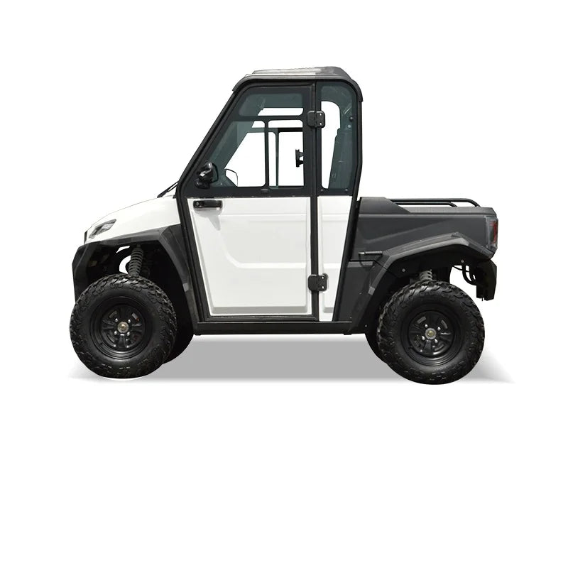 Agricultural Four Wheel Drive Two Seater Enclosed Electric UTV