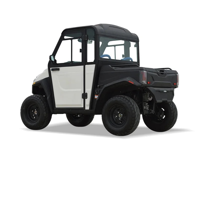 Agricultural Four Wheel Drive Two Seater Enclosed Electric UTV