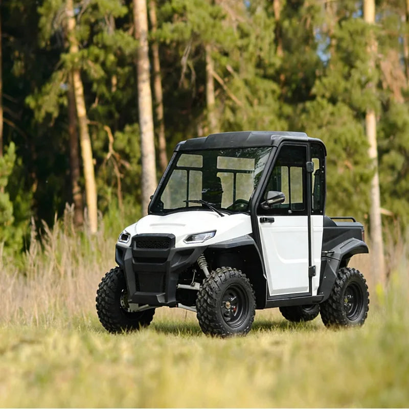 Agricultural Four Wheel Drive Two Seater Enclosed Electric UTV
