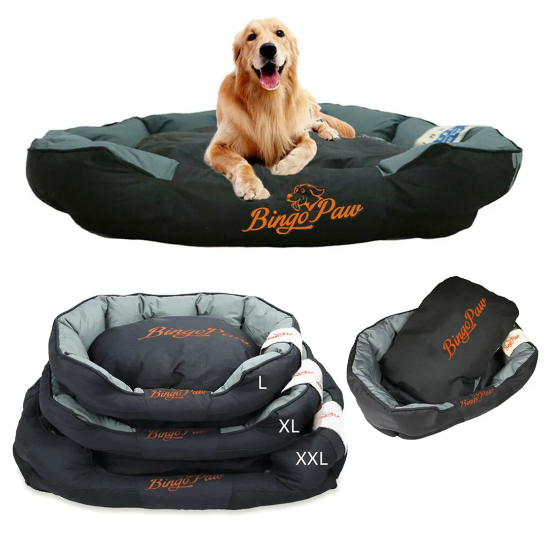BINGOPAW Waterproof Orthopedic Sofa Dog Bed for Dogs