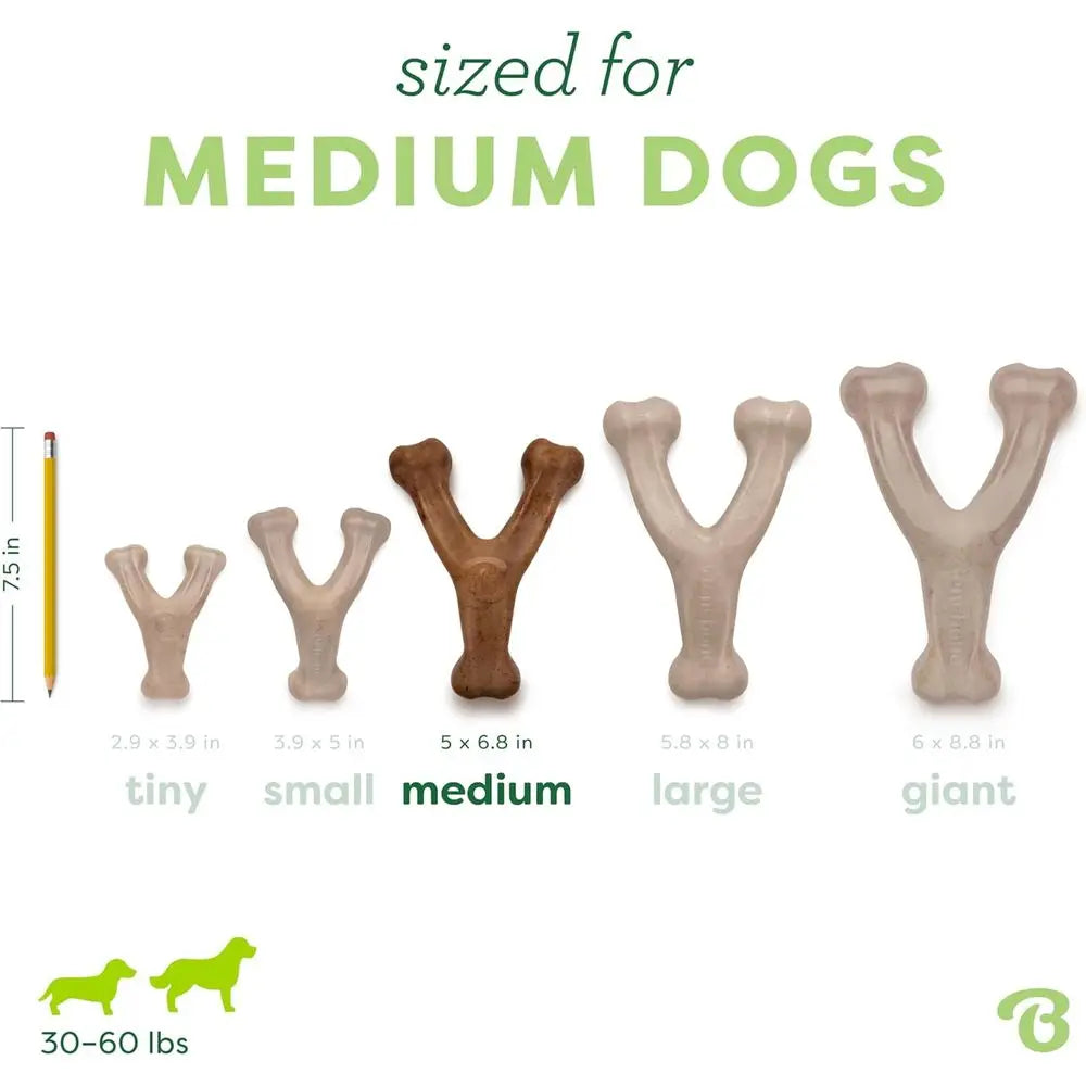 Durable Real Bacon Dog Chew Toy For Aggressive Chewers Made In USA
