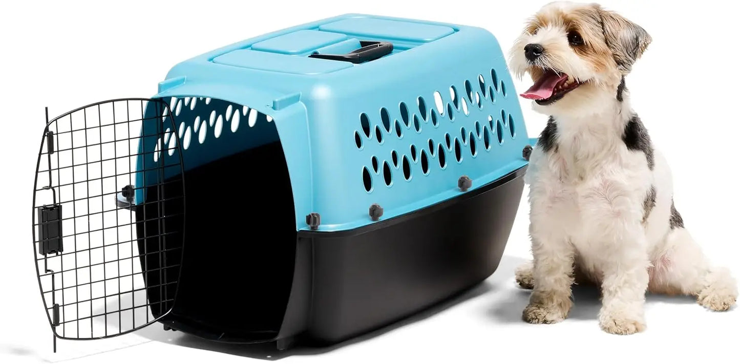 Dog Kennel Airline Friendly Portable Plastic Pet Carrier