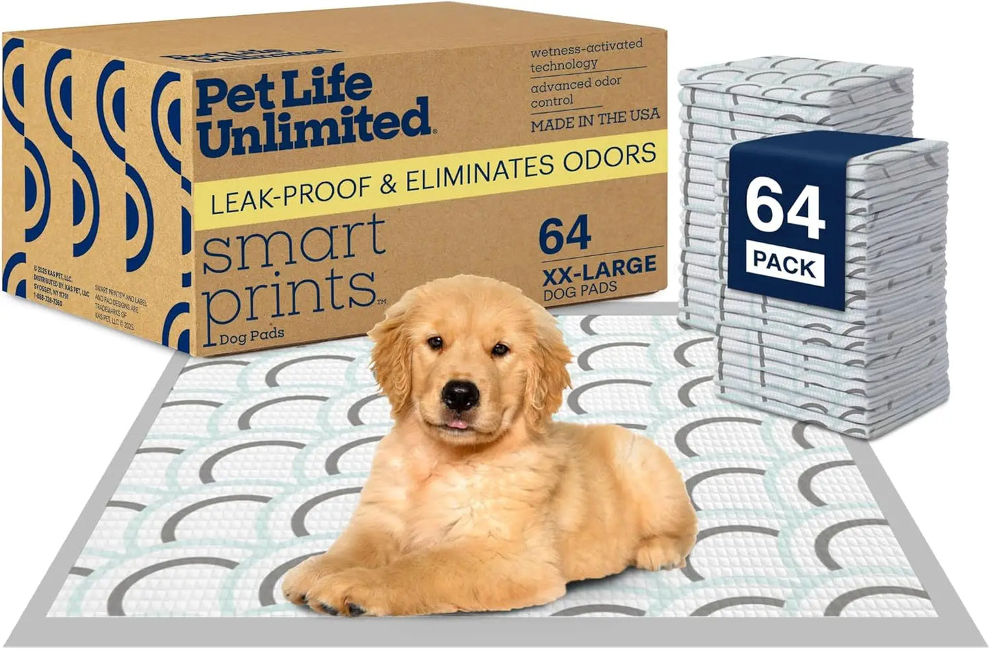 Puppy Pads For Potty Training Dogs 64 Count Leakproof