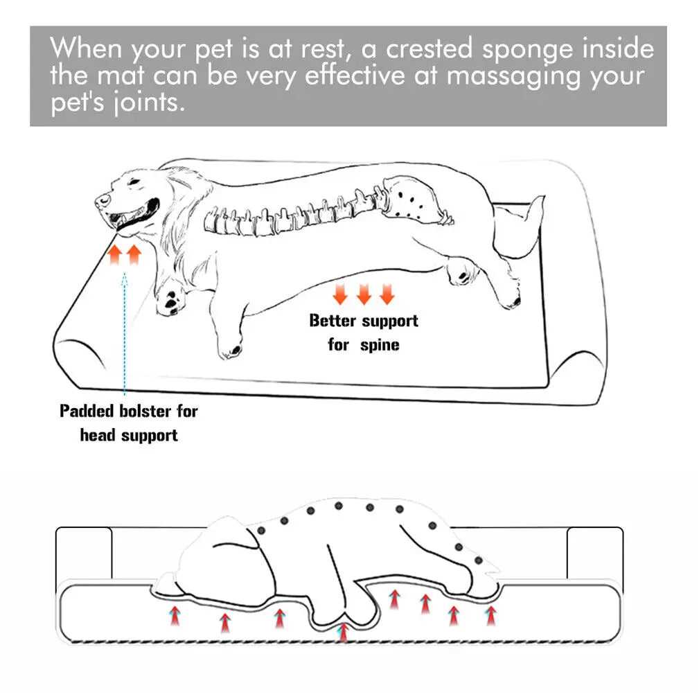 BINGOPAW Orthopedic Dog Bed Mattress With Removable Cover