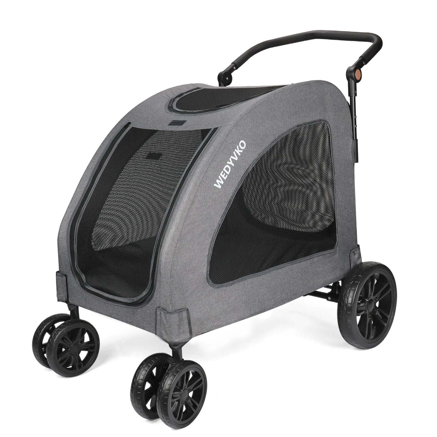 Heavy Duty Dog Stroller For Large Dogs Foldable Wagon