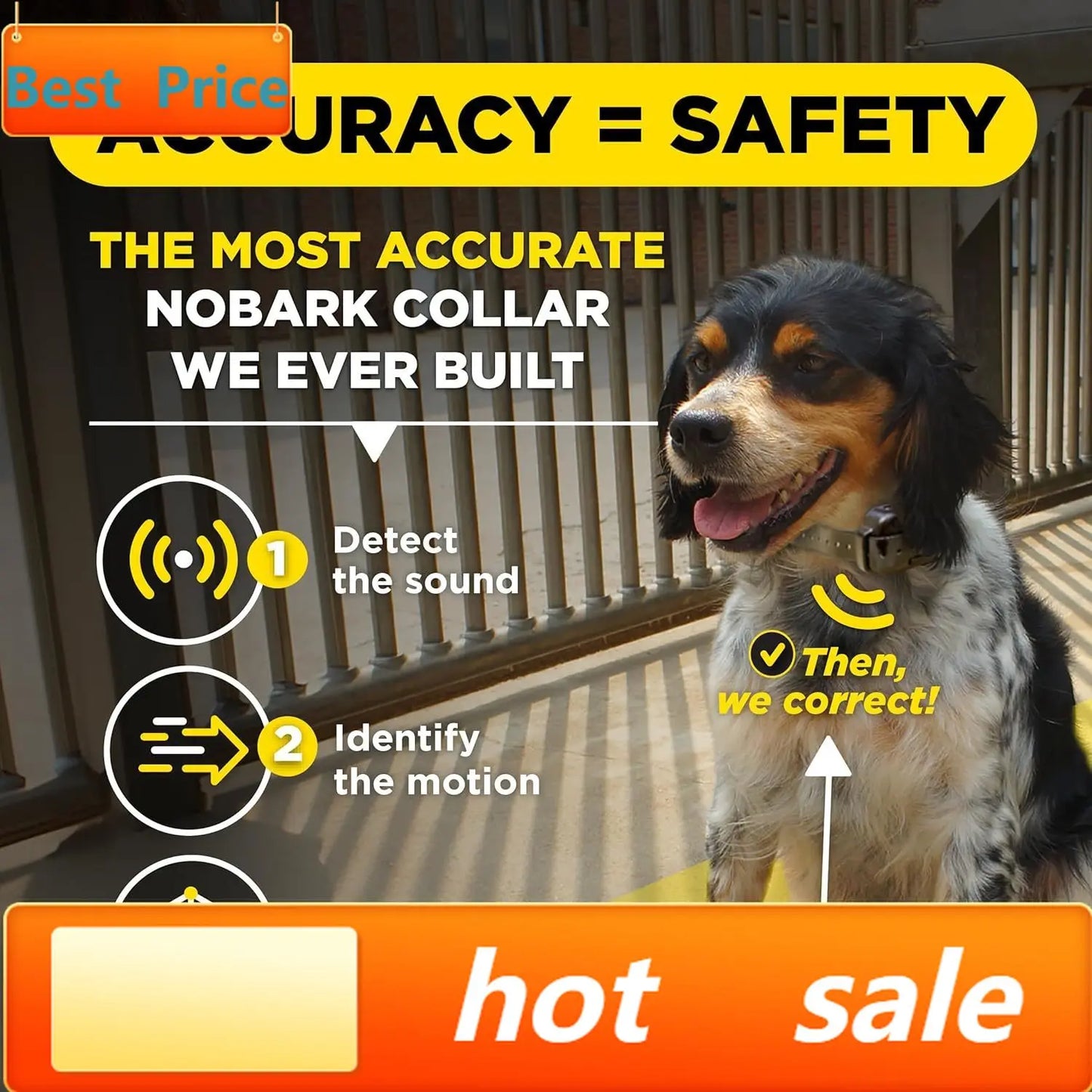 Smart Barking Detection System With 33 Ft Range Alerts