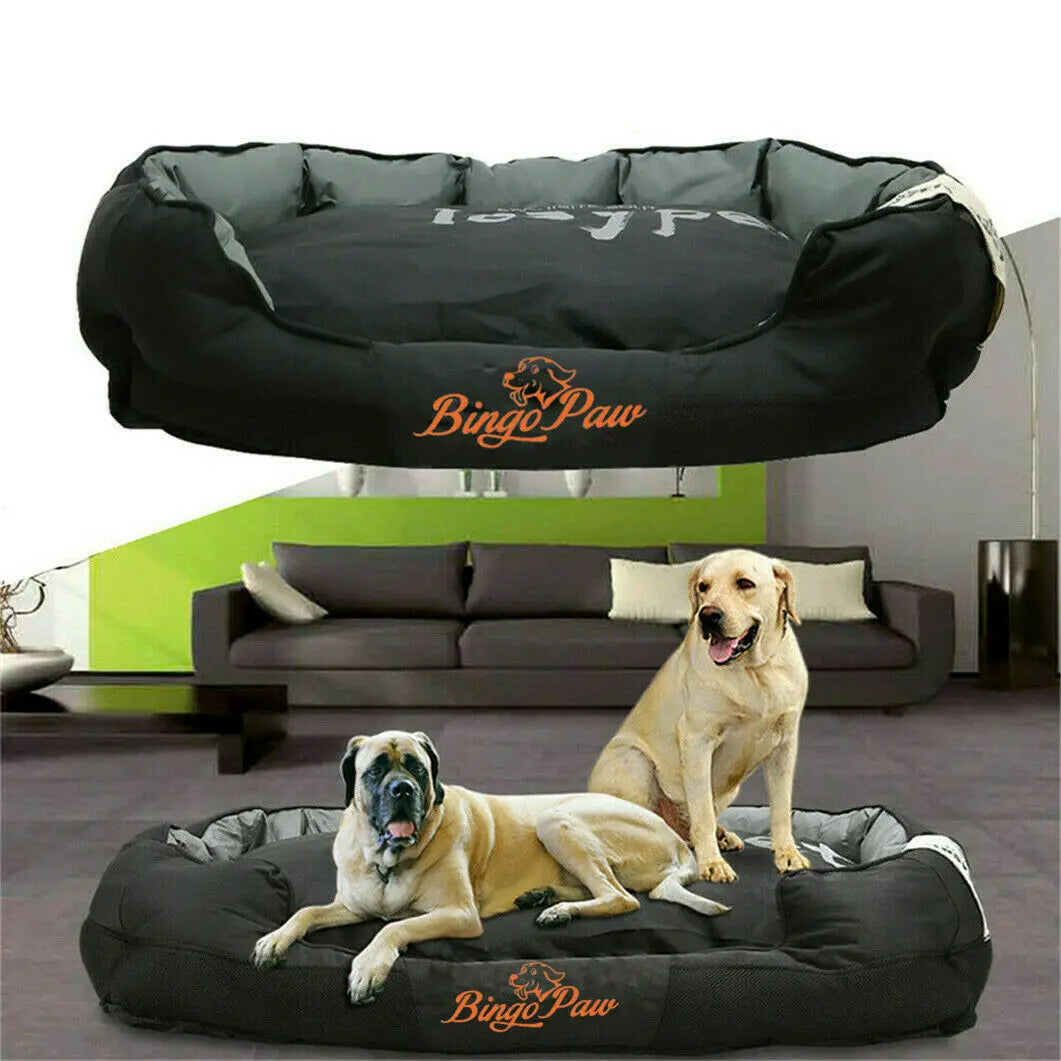 BINGOPAW Waterproof Orthopedic Sofa Dog Bed for Dogs