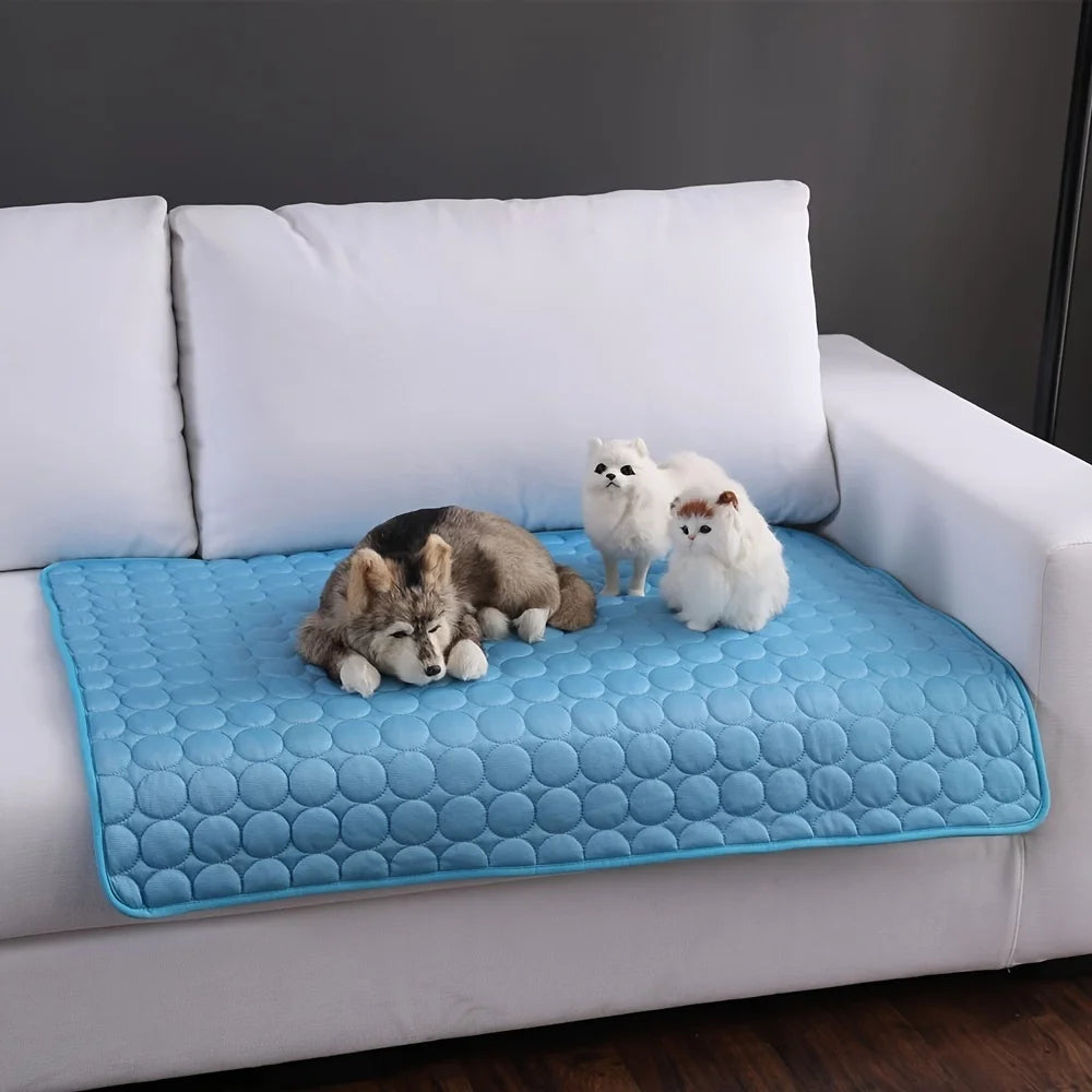 Dog Cooling Mat Self Cooling Pad For Pets Durable Bed
