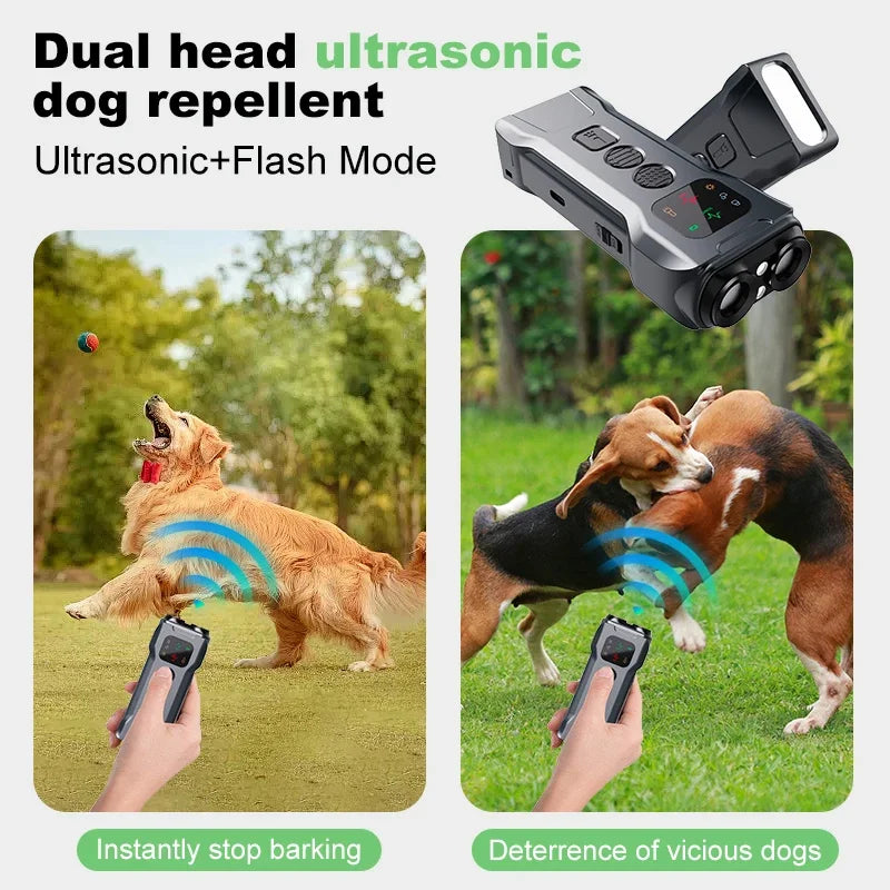 Ultrasonic Dog Bark Deterrent Device With Rechargeable Battery