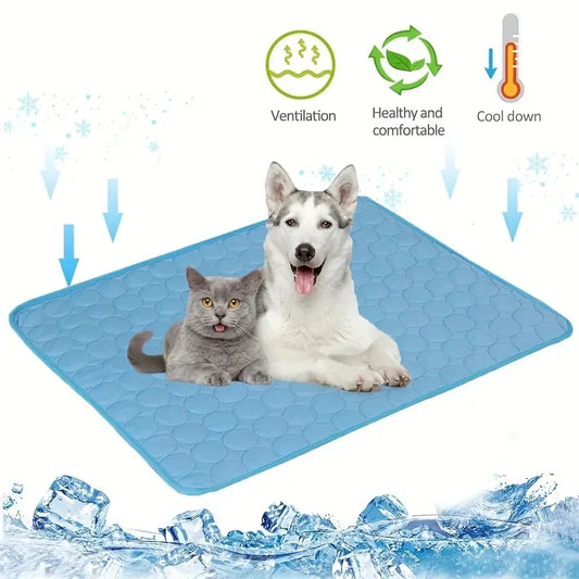 Dog Cooling Mat Self Cooling Pad For Pets Durable Bed