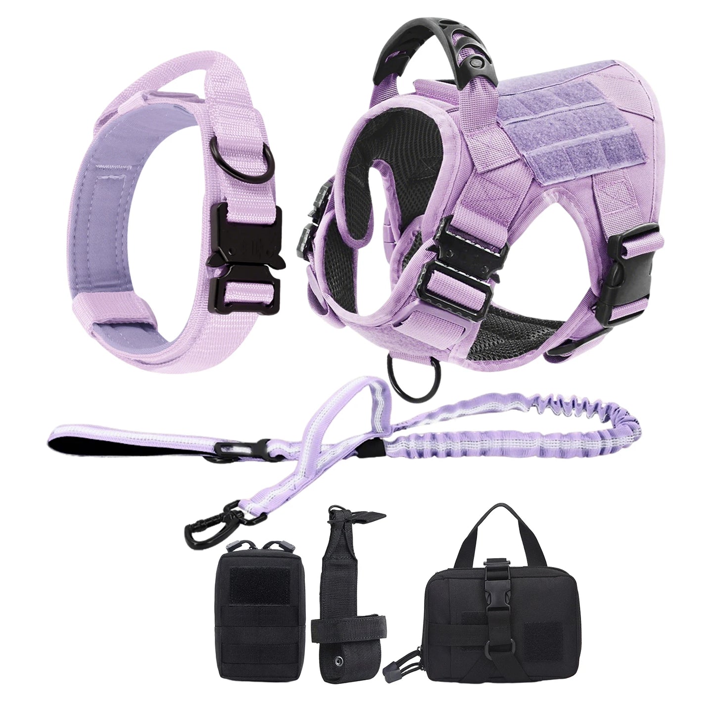 PETRAVEL Military Camouflage Dog Harness For Tactical Training Vest