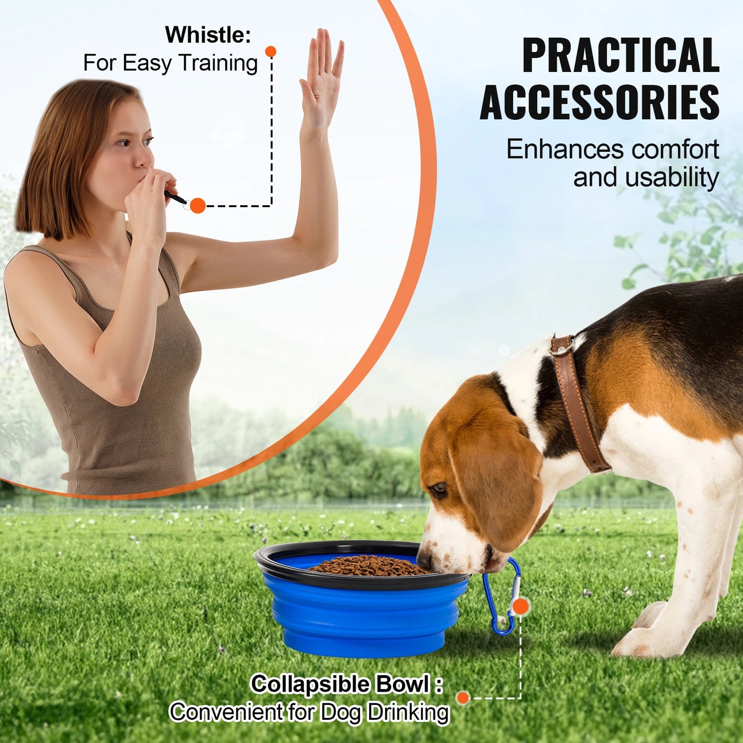 Dog Agility Training Equipment 4 Piece Set With High Hurdles