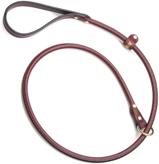 Durable Leather Slip Leash For Dogs Made In USA Premium