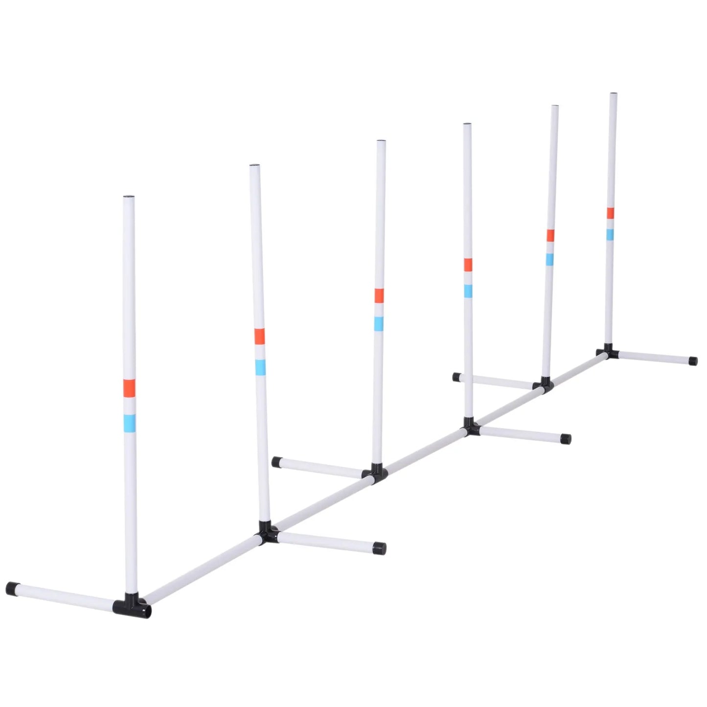 Aosom Dog Agility Weave Pole Set Starter Kit For Training