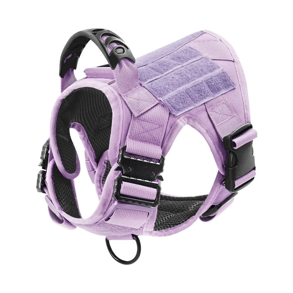 PETRAVEL Military Camouflage Dog Harness For Tactical Training Vest