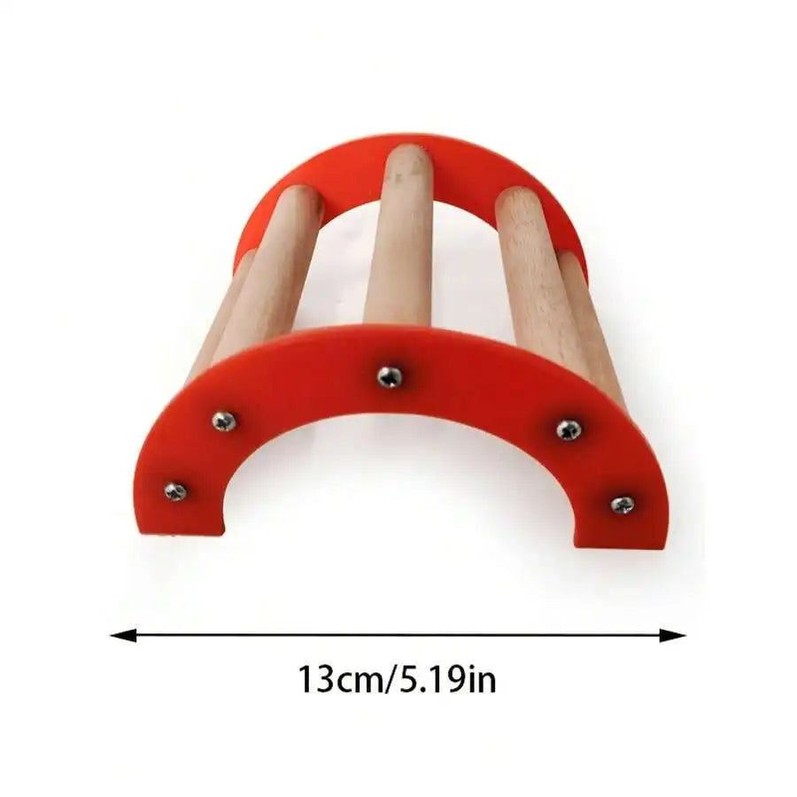 Wooden Hamster Ladder Climbing Platform Slide Pet Cage Toy Decoration