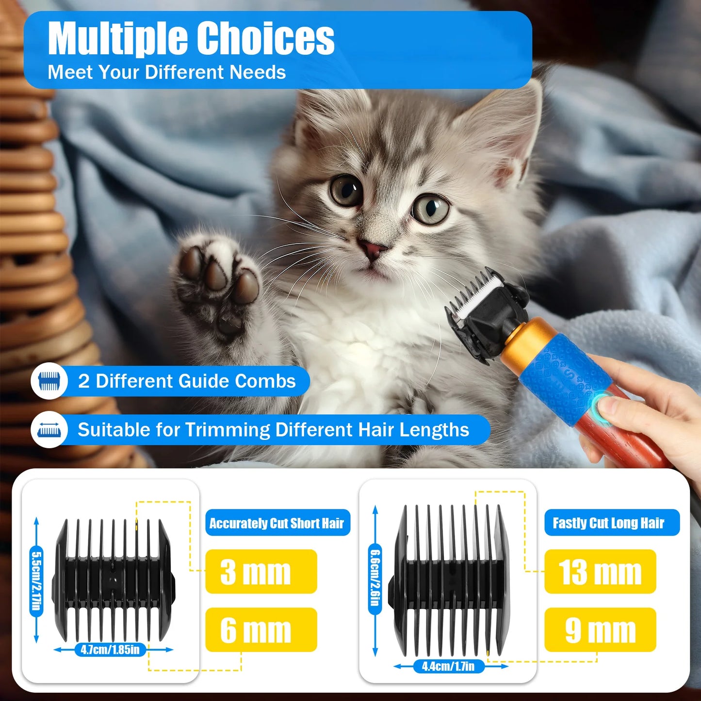 Electric Animal Fur Shears for Pets Grooming Clipper