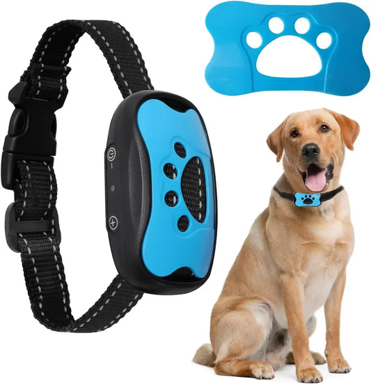 Ultrasonic Dog Bark Deterrent Collar USB Rechargeable Training
