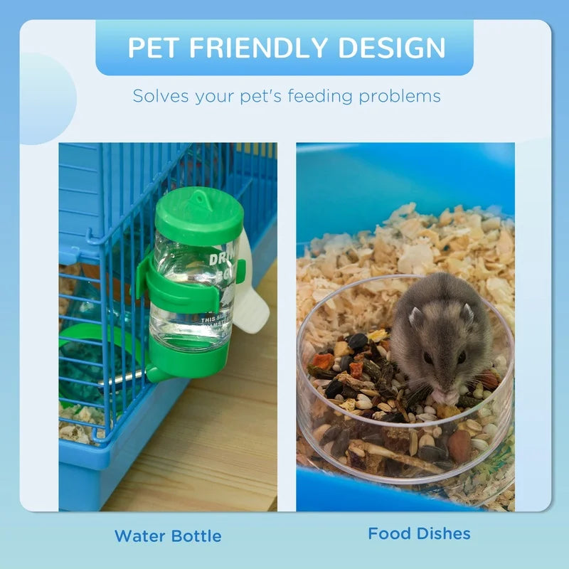 Five Tier Hamster Cage With Tubes And Tunnels For Small Animals