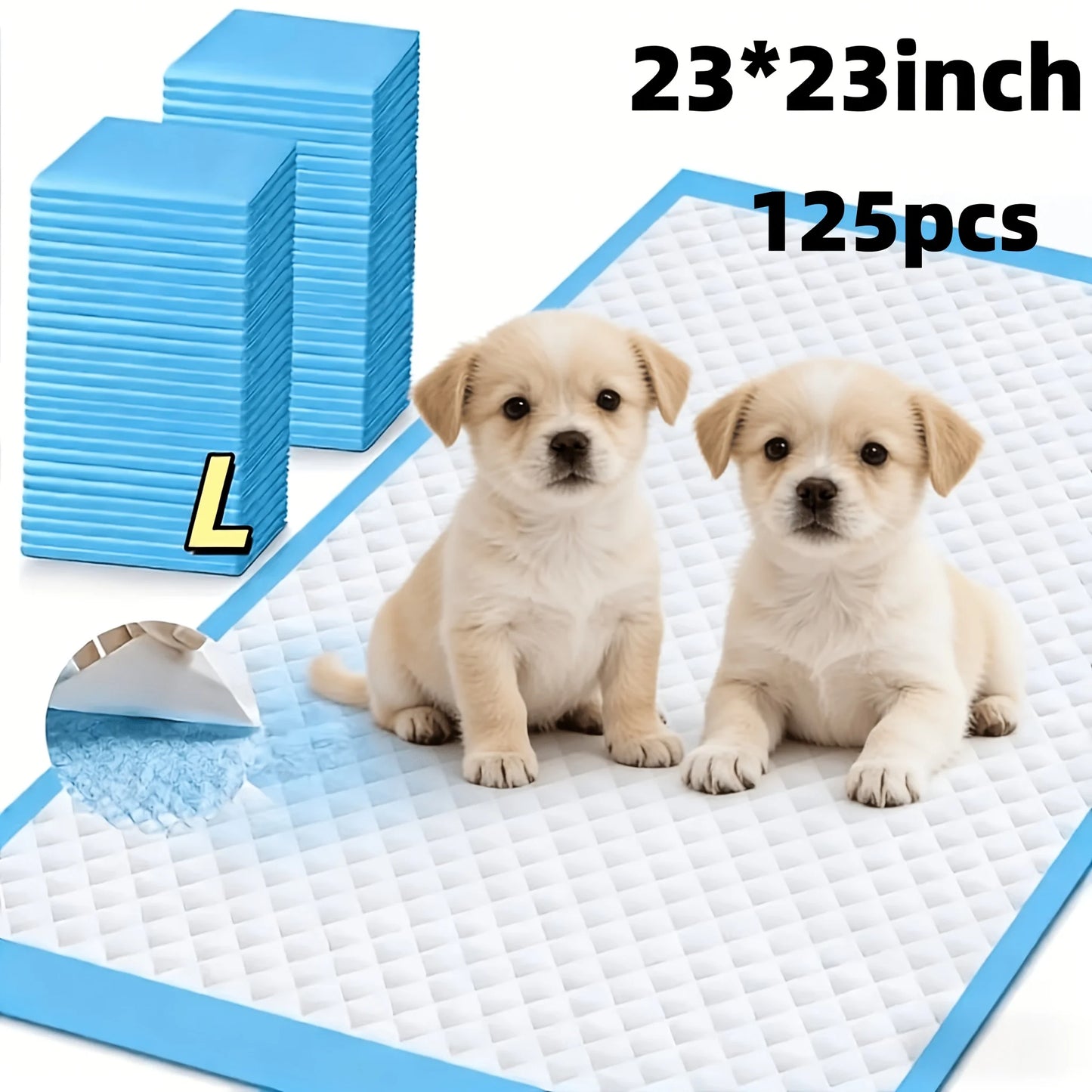 6 Layer Thickened Urine Pad For Large Dogs Super Absorbent And Leakproof