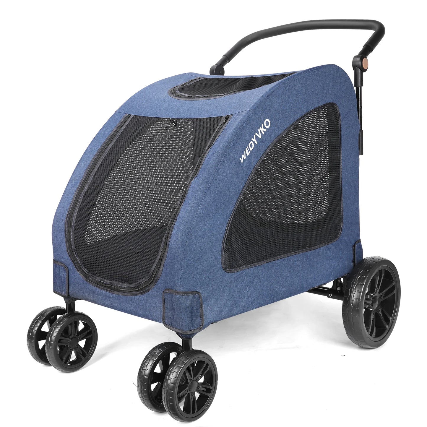 Heavy Duty Dog Stroller For Large Dogs Foldable Wagon