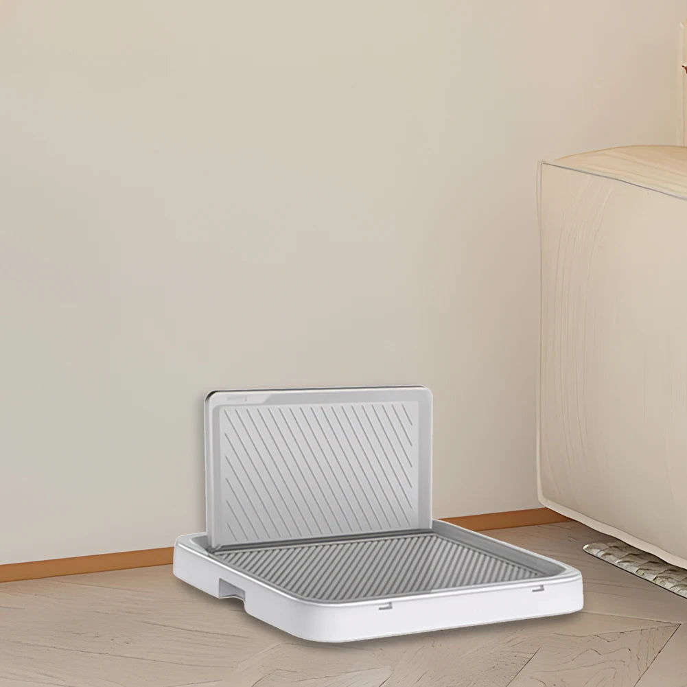 Alloet Dog Potty Tray With Pee Wall Pan Trainer Indoor Toilet