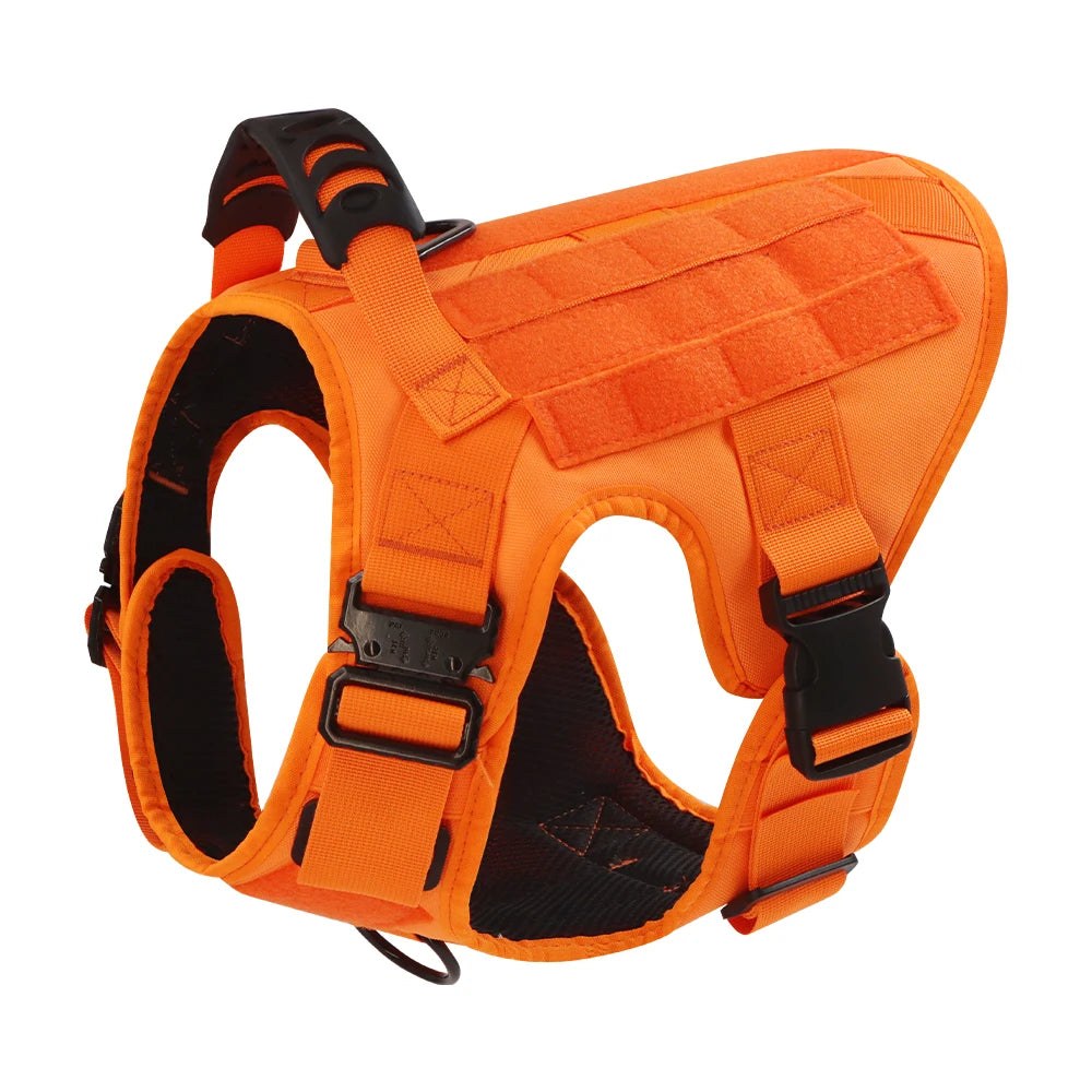 PETRAVEL Military Camouflage Dog Harness For Tactical Training Vest