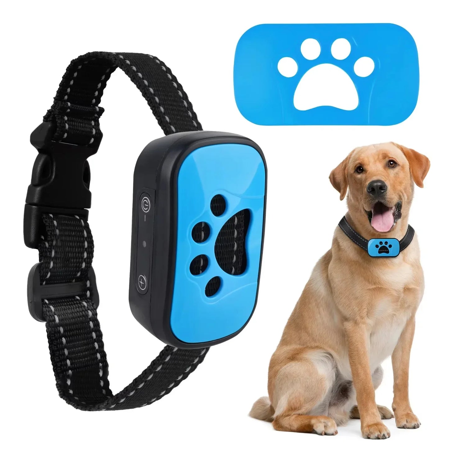 Ultrasonic Dog Bark Deterrent Collar USB Rechargeable Training