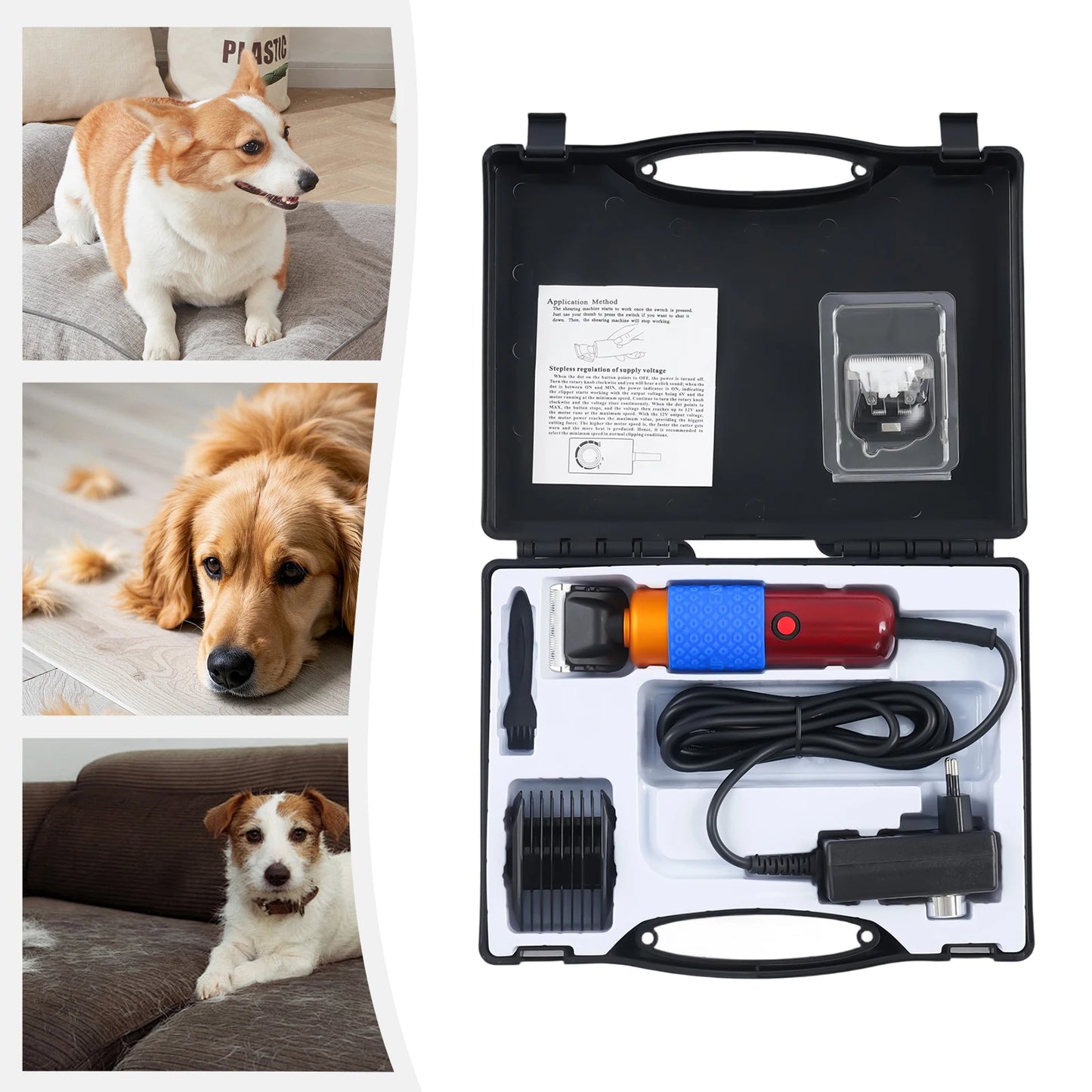 36W Electric Sheep Goat Shears Clipper For Farm And Pets