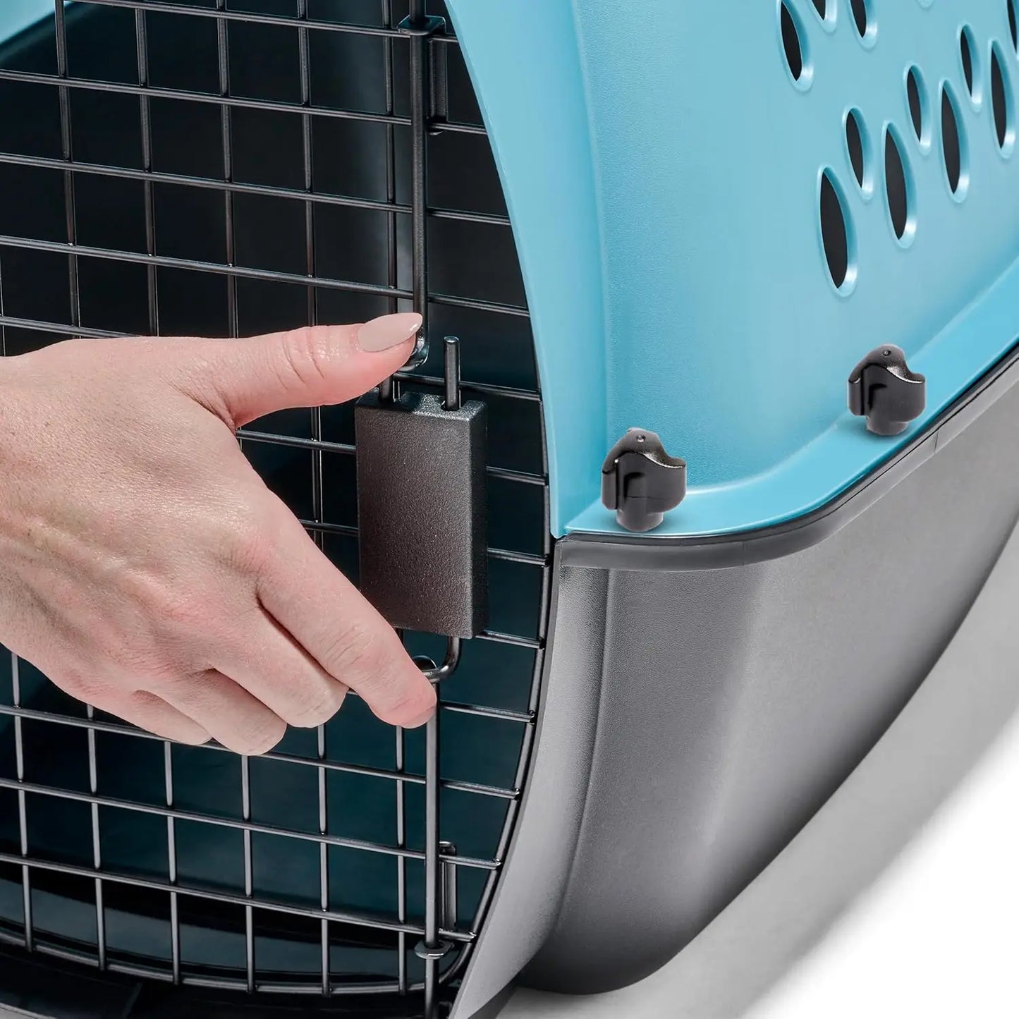 Dog Kennel Airline Friendly Portable Plastic Pet Carrier